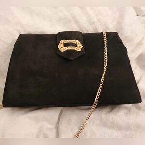 IMMACULATE vintage suede and calf skin purse by Studio Andrea Venezia